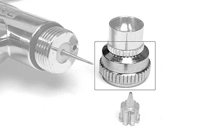 Bittydesign Nozzle Cup 0.3mm for Caravaggio Airbrush
