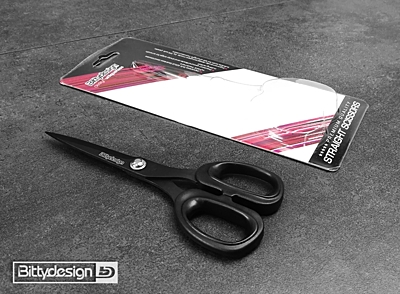 Bittydesign STRAIGHT Polycarbonate Scissors