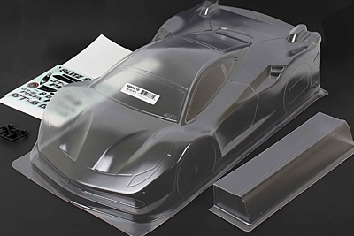 Blitz 1/8 GT6 Body with Wing 0.7mm (Clear)