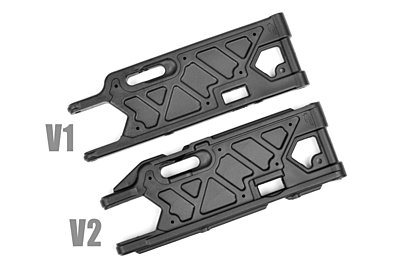 Corally Suspension Arm Long V2 Lower Rear Composite 
