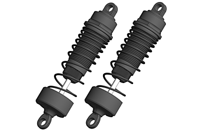 Corally Rear Shock Absorber (2pcs)