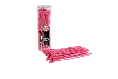 Corally Strap-it Cable Tie Raps 2.5x100mm (Pink·50pcs)