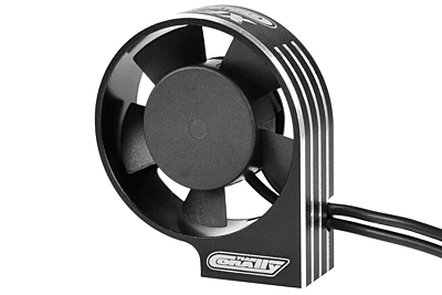 Corally Ultra High Speed Cooling Fan XF-30 w/BEC Connector (Black/Silver, 30mm)