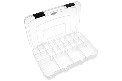 Corally Assortment Box - Large - 3-21 Adjustable Compartments (364x248x50mm)