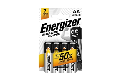 Energizer Alkaline AA Power Pack 1.5V (4pcs)