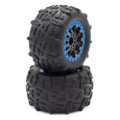 Funtek MTX Complety Tyres (Blue, 2pcs)