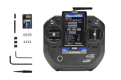 Futaba 7XC Radio + R334SBS Receiver (with telemetry)