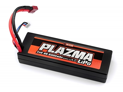 HPI Plazma 5300mAh 7.4V 2S 40C LiPo (T-Plug)