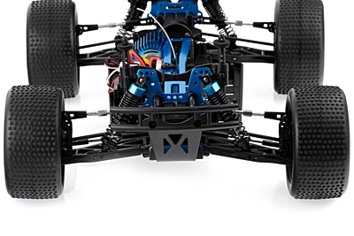 HSP Truggy 1/10 2.4 GHz Brushed RTR (Red)