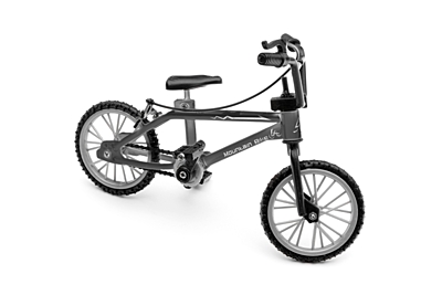 Kavan 1/10 Dekoratives BMX-Fahrrad für RC Crawler (Schwarz)