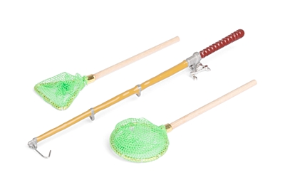 Kavan 1/10 Mini Fishing Rod and Net Set for RC-Crawler
