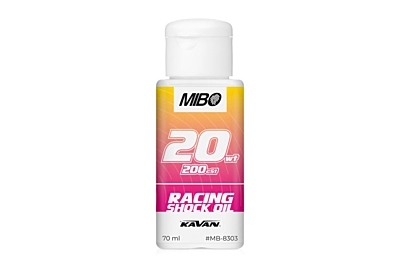MIBO Racing olej pro tlumiče 20wt/200cSt (70ml)