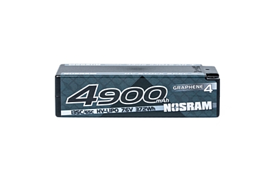 Nosram Graphene-4 Stock Spec 4900mAh 7.6V 2S 135C/65C HV LiPo