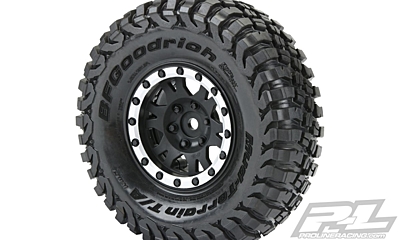 Pro-Line Class 1 BFGoodrich Mud-Terrain T/A KM3 1.9" (4.19" OD) Rock Terrain Truck F/R Tires for 1.9" Rock Crawlers