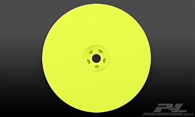 Pro-Line Velocity 2.2" Hex Rear Wheels Yellow for TLR 22, D413, RB6, B44.3, B5 and B5M Rear