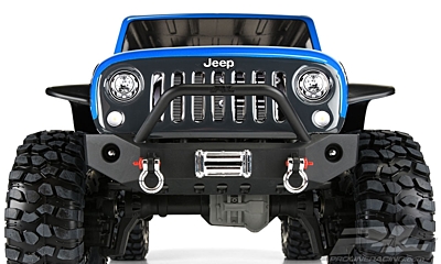 Pro-Line Jeep Wrangler Unlimited Rubicon Clear Body for 12.8" Wheelbase TRX-4