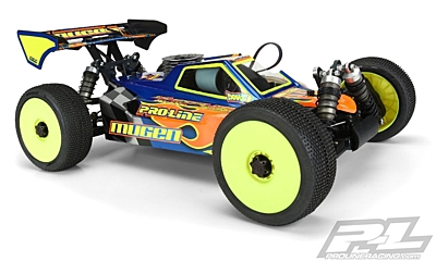 Pro-Line Axis Clear Body for Mugen MBX8 & MBX8 Eco (with LCG Battery)