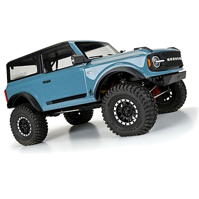 Pro-Line 1/10 2021 Ford Bronco Clear Body Set 11.4" Wheelbase Crawlers
