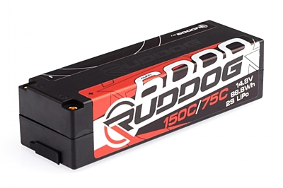 Ruddog Racing LCG 1/8 6000mAh 14.8V 4S 150C/75C LiPo (5mm, 478g)