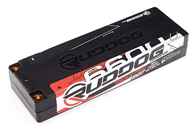 Ruddog Racing Ultra-LCG 6600mAh 7.6V 2S 150C/75C HV LiPo (5mm, 275g)