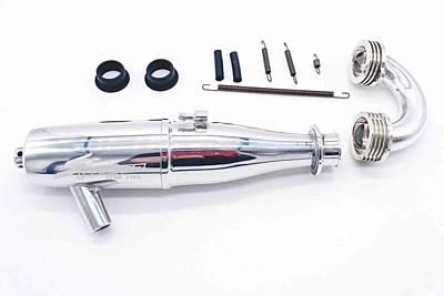 SWORKz SPower Off-Road Exhaust System Polished EFRA 2166 