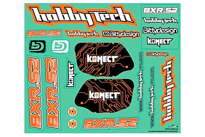 Hobbytech Planche Stickers BXR.S2