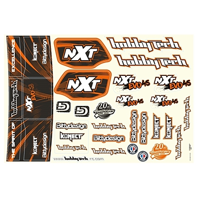 Hobbytech Sticker Sheet Spirit NXT EVO 4S