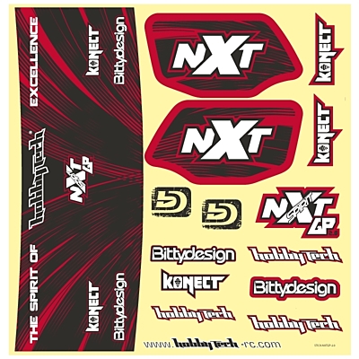 Hobbytech Stickers Spirit NXT EP (Orange)