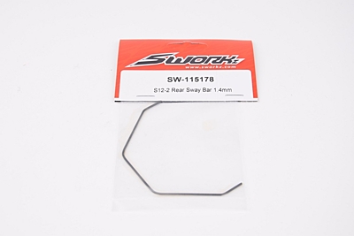 SWORKz S12-2 Rear Sway Bar 1.4mm