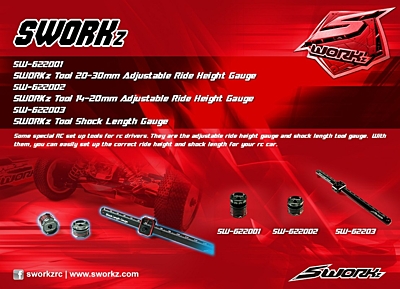 SWORKz Tool Shock Length Gauge