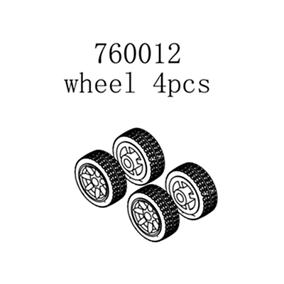 Turbo Racing Wheels (4pcs)