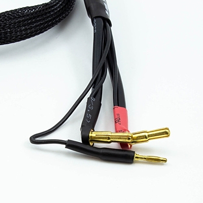 Ultimate Racing 2S Charge Cable Lead w/4mm & 5mm Bullet Connector (60cm)