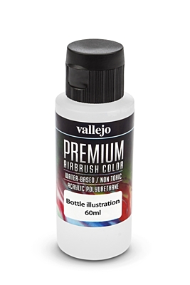 Vallejo Premium RC - White (60ml Bottle)
