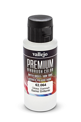 Vallejo Premium RC - Gloss Varnish (60ml Bottle)