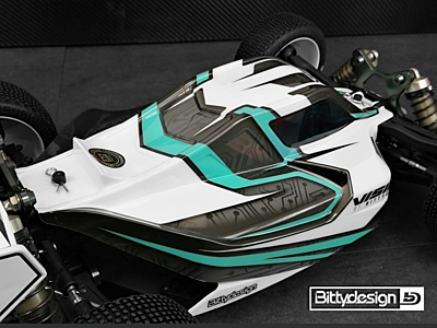 Bittydesign VISION Body for Mugen MBX8 Eco Pre-cut