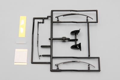 Yokomo Aero Mirror & Wiper Set