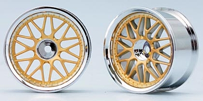 Yokomo 10-Mesh Wheel (Gold)