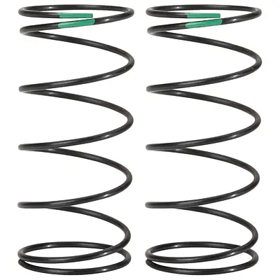1up Racing Front X-Gear 13mm Springs 1/10 Offroad - Green - 2X Hard (2pcs)