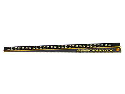 Arrowmax Ultra-Fine Chassis Ride Height Gauge 2-8mm (0.1mm step) Black Golden