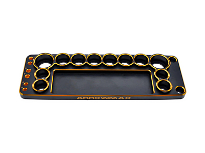 Arrowmax Tools Base for 1/10 Cars Black Golden V2