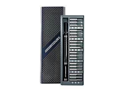 Arrowmax Premium Precision Screwdriver Set with Alu Case (36 in 1) Black