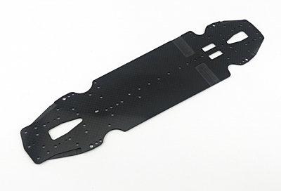 Awesomatix C01B-X-LA - Carbon 2.2mm Lower Deck for Long Suspension Arms
