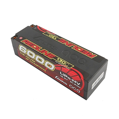 Gens ace Redline V2 Series 6000mAh 15.2V 4S 130C HV LiPo (5mm, 448g)