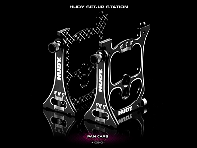 HUDY Set-up Station 1/10 & 1/12 Pan Cars (30 years anniversary edition)