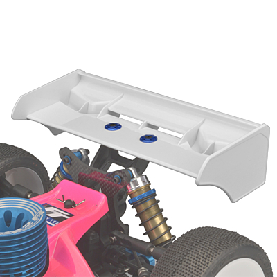 JConcepts F2I 1/8th Buggy | Truck Wing - White