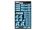 Reve D Design Pre-Cut Stickers by MM (Blue, Larger A5 size)