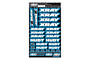 XRAY/HUDY Design Pre-Cut Stickers by MM (Blue, Larger A5 size)
