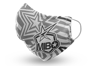 MIBO Theme High-Performance Face Mask Ears White + Stickers by MM