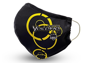 Yokomo Theme High-Performance Face Mask Ears + Stickers by MM