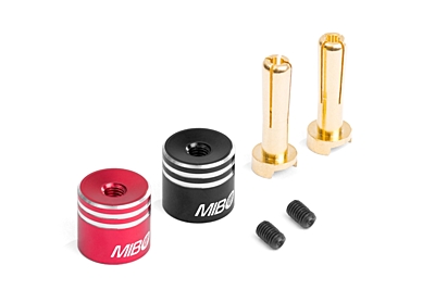 MIBO Heatsink Bullet Plugs - 4mm (2pcs)